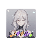 擬人化シリーズですが？cool ver.（個別スタンプ：3）