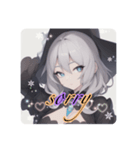 擬人化シリーズですが？cool ver.（個別スタンプ：4）