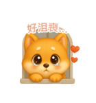 柴犬の日常スタンプ【繁體字】（個別スタンプ：7）