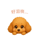 トイプードルスタンプ【繁體字】（個別スタンプ：7）