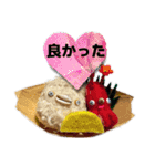 貝獣さん5   おにぎり貝獣とその仲間（個別スタンプ：22）