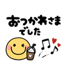手書きデカ文字♡スマイルにこちゃん（個別スタンプ：6）