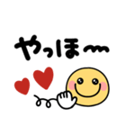 手書きデカ文字♡スマイルにこちゃん（個別スタンプ：26）