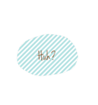 ステッカー風 使いやすい英語（個別スタンプ：14）