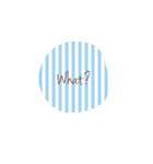 ステッカー風 使いやすい英語（個別スタンプ：17）