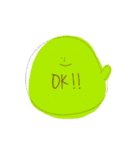 ステッカー風 使いやすい英語（個別スタンプ：37）