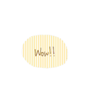 ステッカー風 使いやすい英語（個別スタンプ：38）