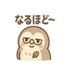 あいづちふくろうのやさしいことば便り（個別スタンプ：40）