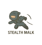 忍者 技説明 ninja waza あいさつ歌舞伎（個別スタンプ：13）