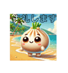 もっちり中華まんズ むにゅっと肉まん挨拶（個別スタンプ：15）