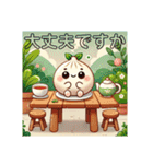 もっちり中華まんズ むにゅっと肉まん挨拶（個別スタンプ：33）