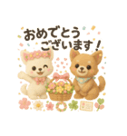 ふわふわチワワの春スタンプ（個別スタンプ：16）