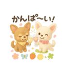 ふわふわチワワの春スタンプ（個別スタンプ：22）