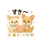 ふわふわチワワの春スタンプ（個別スタンプ：30）