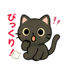 スクーターに乗った黒猫の日常（個別スタンプ：29）