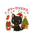 スクーターに乗った黒猫の日常（個別スタンプ：38）