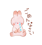 ほんわかウサギの楽しい毎日♪（個別スタンプ：27）