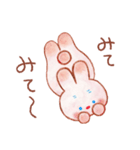 ほんわかウサギの楽しい毎日♪（個別スタンプ：33）