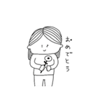 絵日記な人たち（個別スタンプ：12）