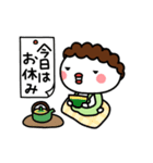 ▶動く！母まろのメッセージ（個別スタンプ：21）