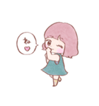 使いやすい❤️女の子のスタンプ2（個別スタンプ：3）
