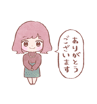 使いやすい❤️女の子のスタンプ2（個別スタンプ：8）