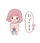 使いやすい❤️女の子のスタンプ2（個別スタンプ：9）