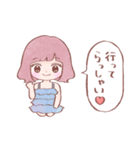 使いやすい❤️女の子のスタンプ2（個別スタンプ：10）