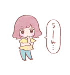 使いやすい❤️女の子のスタンプ2（個別スタンプ：21）