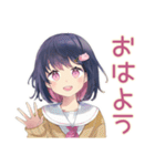 ふんわり女子中学生の夏♡（個別スタンプ：2）