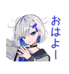 夏★パンクセーラー女子スタンプ（個別スタンプ：2）