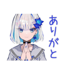夏★パンクセーラー女子スタンプ（個別スタンプ：3）
