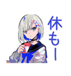 夏★パンクセーラー女子スタンプ（個別スタンプ：14）