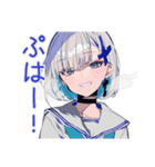 夏★パンクセーラー女子スタンプ（個別スタンプ：34）