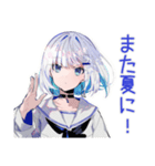 夏★パンクセーラー女子スタンプ（個別スタンプ：40）