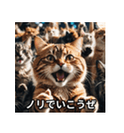 陽キャ用ねこスタンプ（個別スタンプ：2）