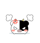 まんじゅうみたいなうし（個別スタンプ：20）