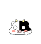 まんじゅうみたいなうし（個別スタンプ：31）