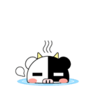 まんじゅうみたいなうし（個別スタンプ：32）