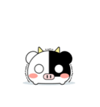 まんじゅうみたいなうし（個別スタンプ：33）