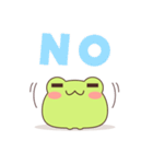 まんじゅうみたいなかえる（個別スタンプ：2）