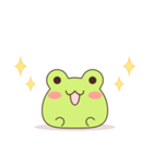まんじゅうみたいなかえる（個別スタンプ：15）