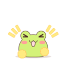 まんじゅうみたいなかえる（個別スタンプ：17）