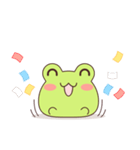 まんじゅうみたいなかえる（個別スタンプ：18）