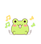 まんじゅうみたいなかえる（個別スタンプ：19）