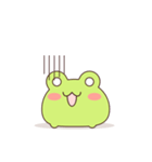 まんじゅうみたいなかえる（個別スタンプ：21）