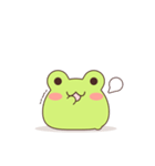 まんじゅうみたいなかえる（個別スタンプ：24）