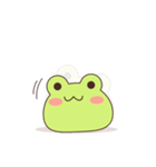 まんじゅうみたいなかえる（個別スタンプ：27）