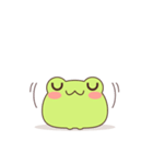 まんじゅうみたいなかえる（個別スタンプ：28）