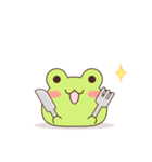 まんじゅうみたいなかえる（個別スタンプ：30）